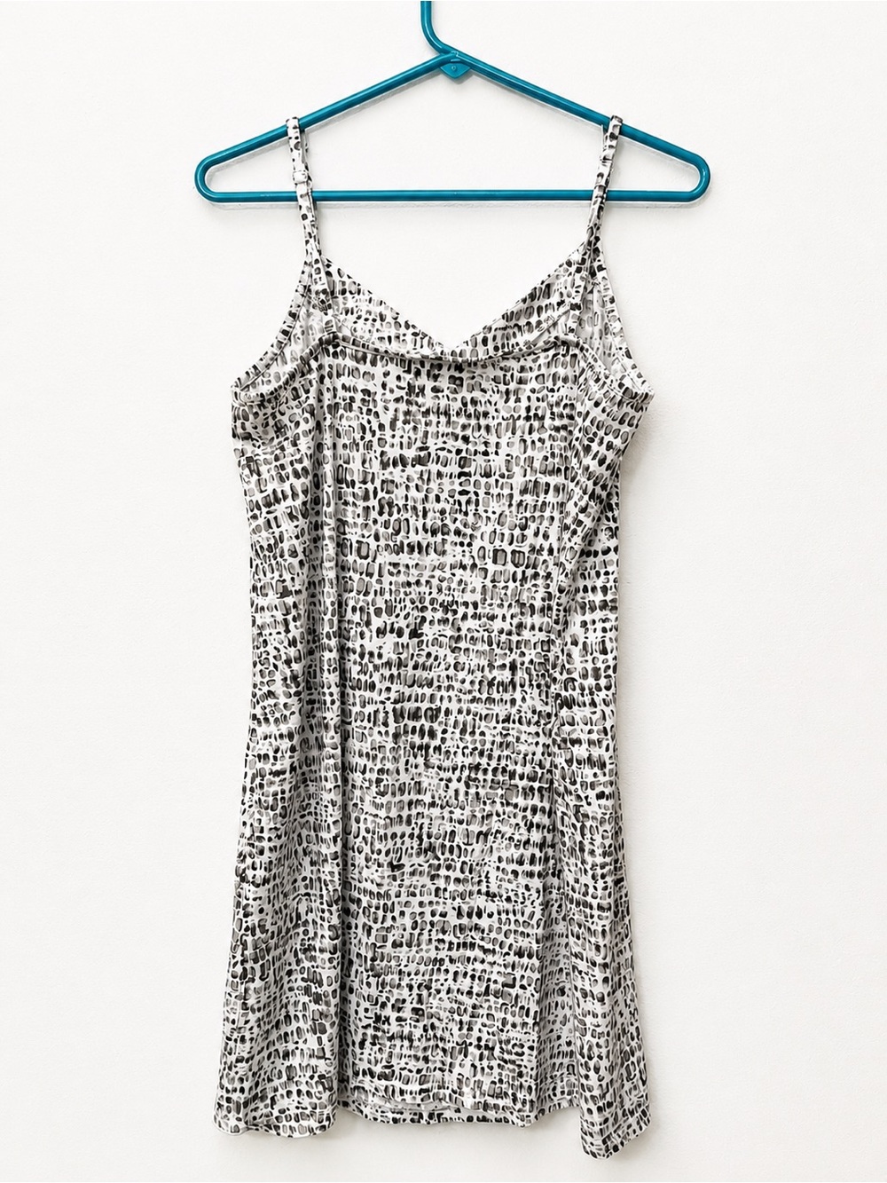 Haven Well Within Organic Cotton Sleep Chemise Nightgown Gray Animal Print - Picture 4 of 4